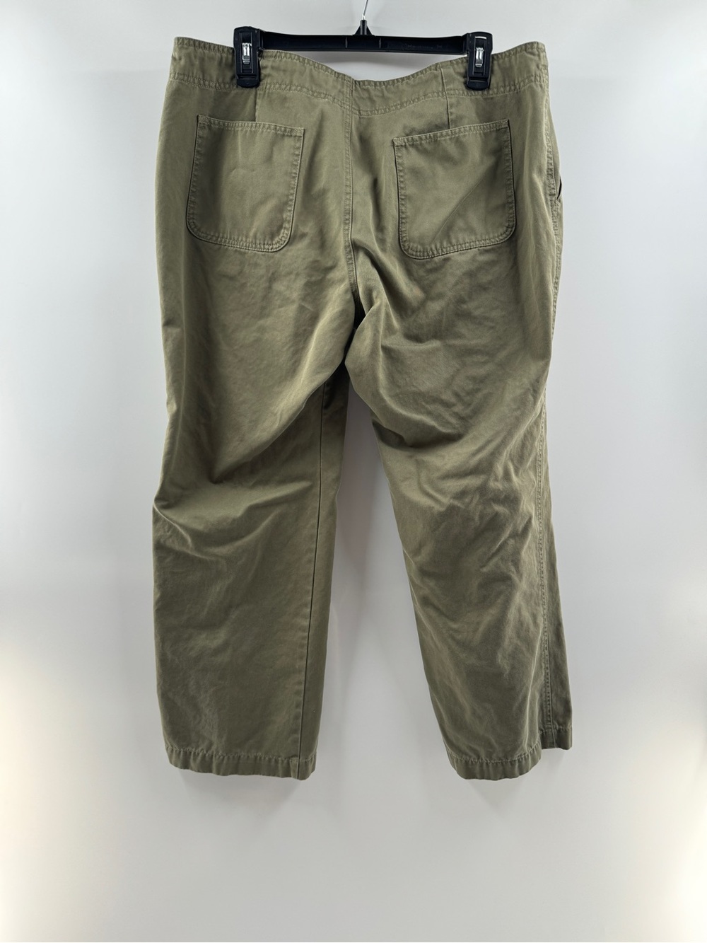 Old Navy Y2K Olive Green Drawstring Pants – Women's Size 16 Short - Picture 6 of 7